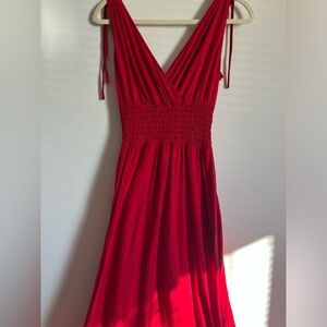 Long Red Just Love Brand Dress